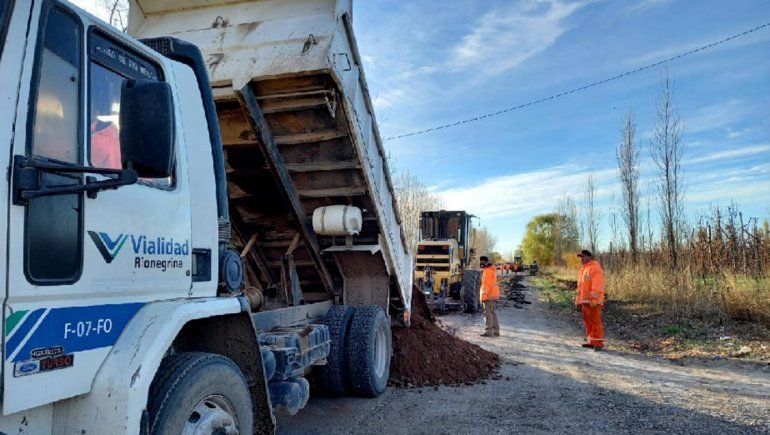 Vialidad arrancó con obras de mejora sobre la Ruta 65