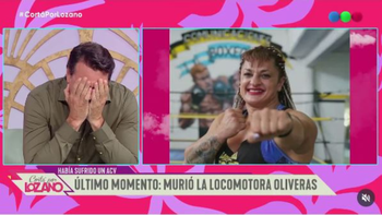 Hernán Drago se quebró al enterarse de la muerte de Alejandra Locomotora Oliveras.