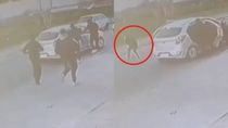 video dramatico: seis delincuentes balearon a una mujer para robarle el auto video dramatico: seis delincuentes balearon a una mujer para robarle el auto