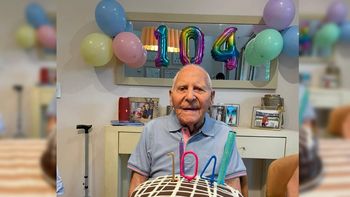Lorenzo Juvenal Pérez cumplió 104 años
