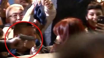 detienen a un hombre que gatillo con un arma a cristina fernandez 