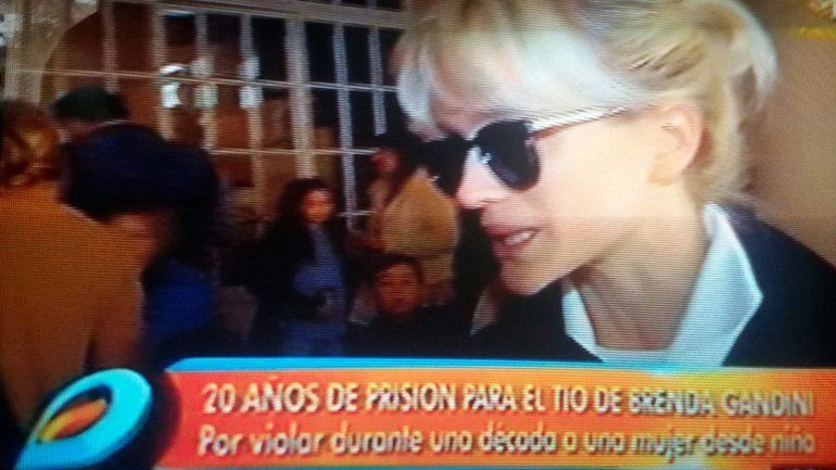 Brenda Gandini habló de la condena a su tío: ojalá que se pudra en la cárcel