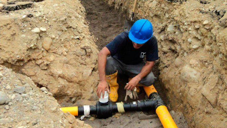 La obra contempla la extensión de la actual red de cañerías.