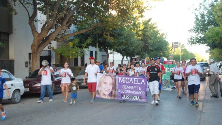 Familiares de Micaela esperan respuestas de la Justicia local