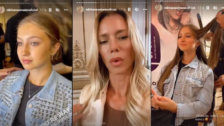 Nicole, emocionada por el debut de Indiana como modelo