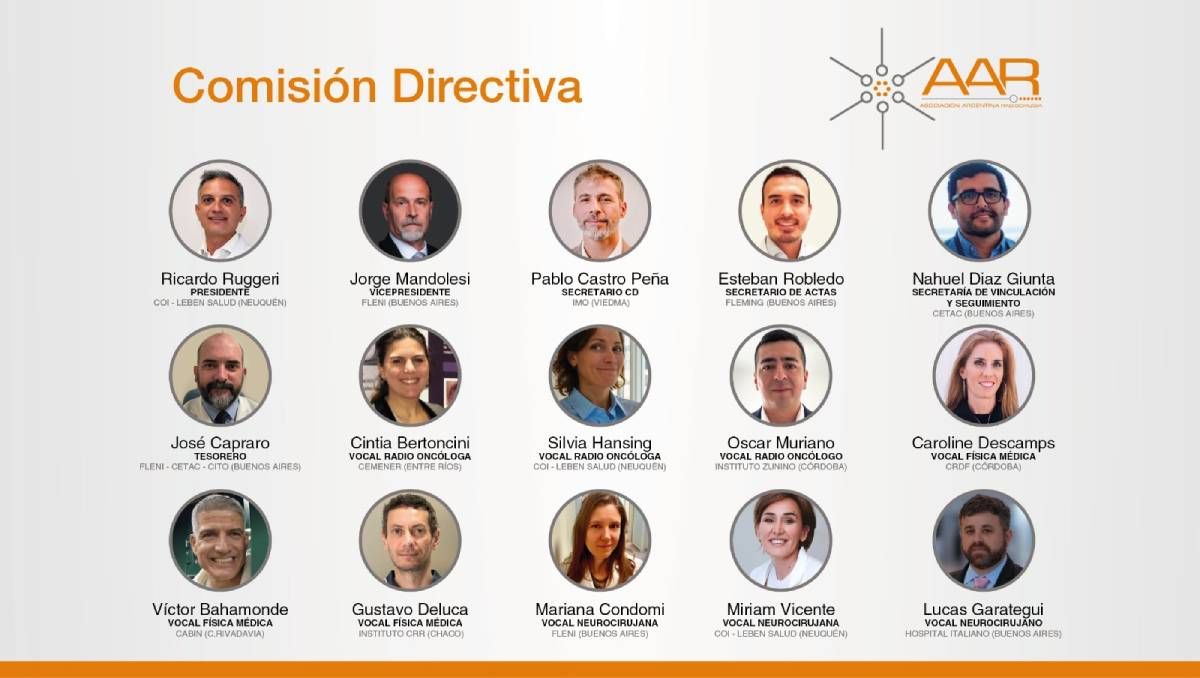 La Asociación Argentina de Radiocirugía se renueva y apuesta por la investigación y la formación