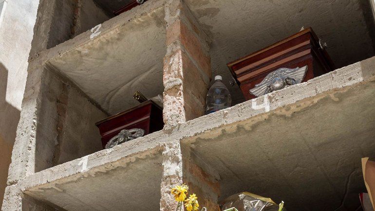 Los nichos son cada vez más altos y es difícil mantenerlos cuidados.