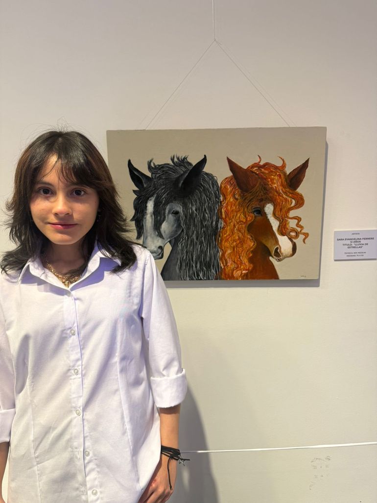 Sara Evangelina Ferrere, 12 años “Lluvia de estrellas
