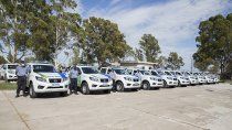 con nuevas unidades, se amplia la flota de vehiculos de la policia rionegrina