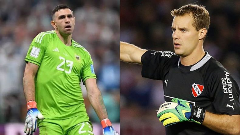 El Ruso Rodríguez contó un dato inédito del Dibu Martínez en Independiente