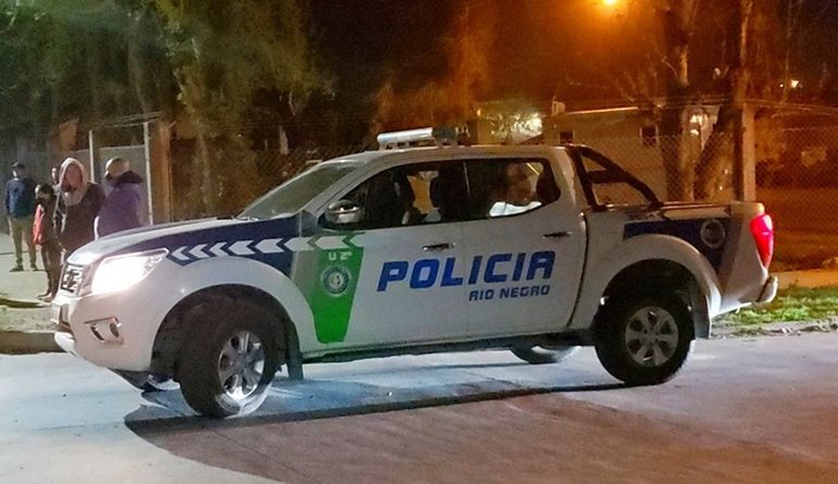 El hecho ocurrió cerca de las 4 de la mañana y motivó una rápida intervención policial. Foto: Gentileza.