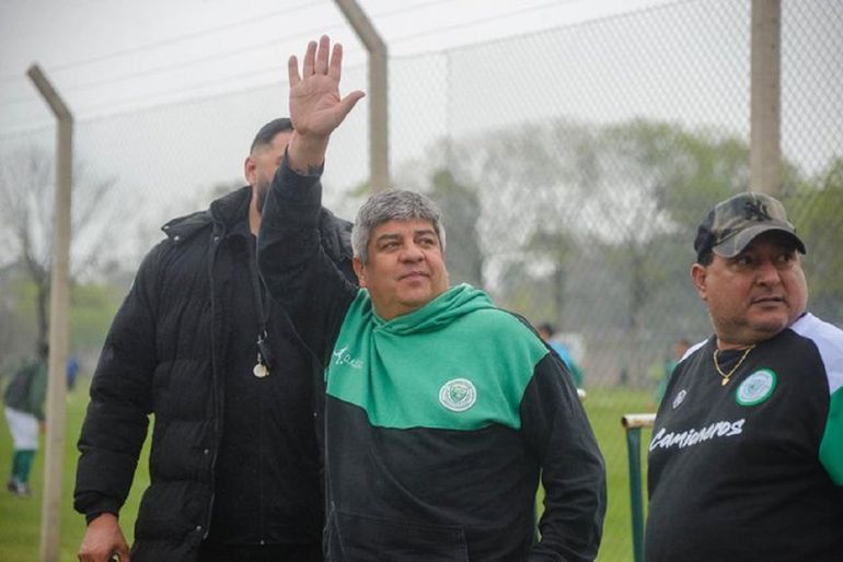 Pablo Moyano es el presidente de Deportivo Camioneros.&nbsp;