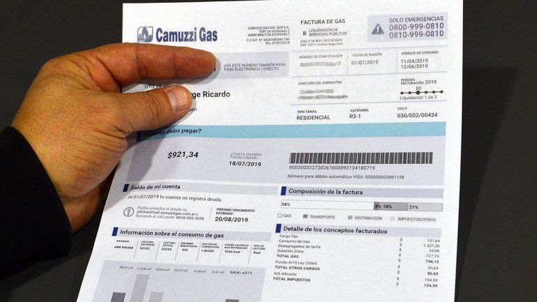 Nación patea el aumento del gas previsto en octubre hasta enero