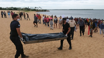 huia de la policia y se tiro al rio parana: lo encontraron muerto