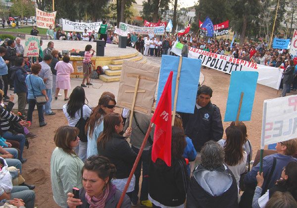 Gran convocatoria tuvo la marcha hospitalaria