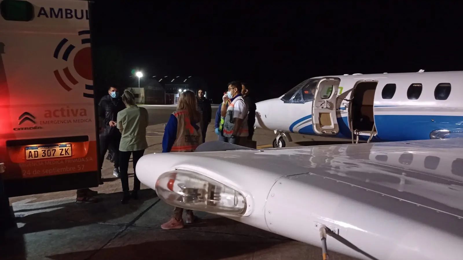 Los vuelos sanitarios realizados por el Cessna fueron pocos y en diciembre pasado el Gobierno dejó de usar la aeronave.