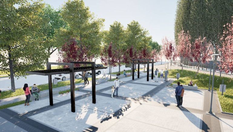 Nuevo mobiliario, forestación y puesta en valor de la esquina cipoleña. Nuevo mobiliario, forestación y puesta en valor de la esquina cipoleña.