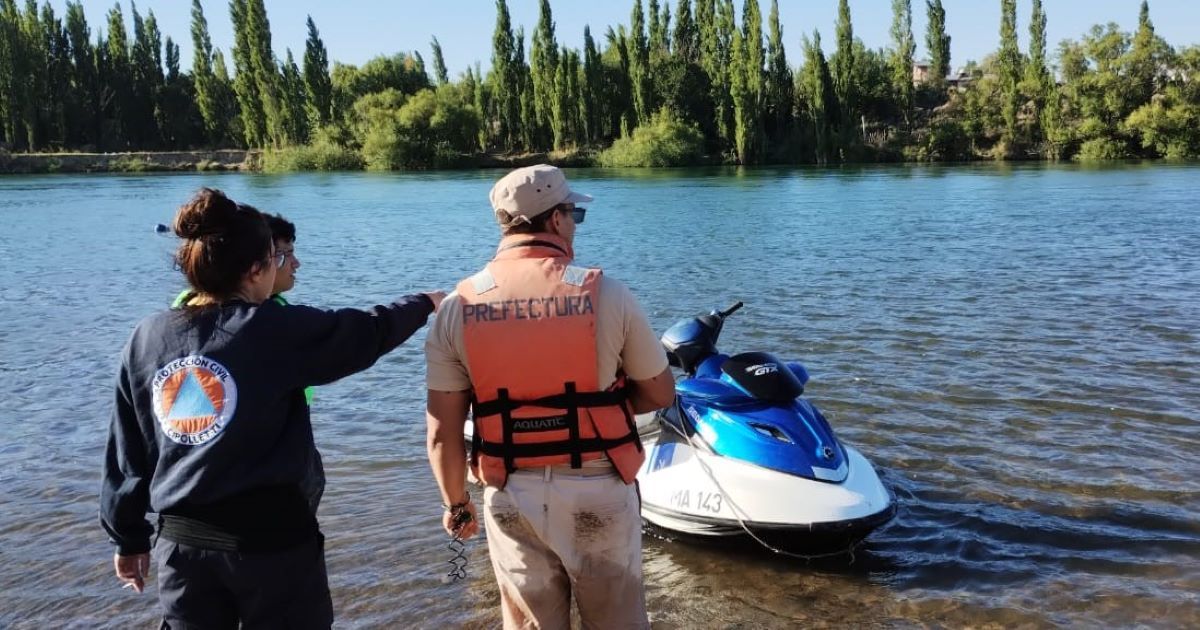 El operativo por la búsqueda de Jésica continúa río abajo.&nbsp;