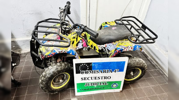 El cuatriciclo fue restituido a su dueño.&nbsp;