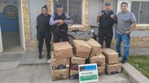 anai mapu: fueron por una bici robada y descubrieron una plantacion de marihuana