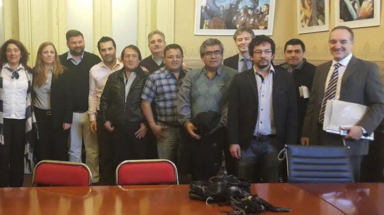 Sindicalistas municipales de la Patagonia