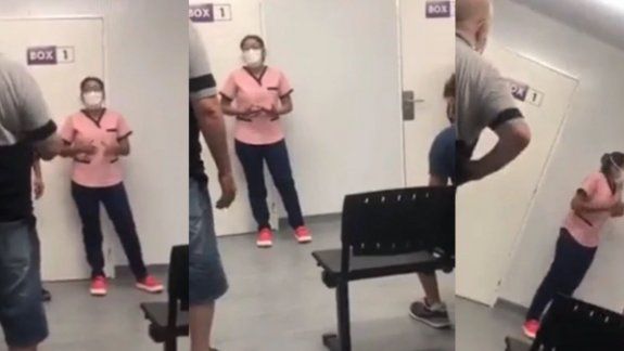 La pelea entre una médica y pacientes que esperaban hisoparse