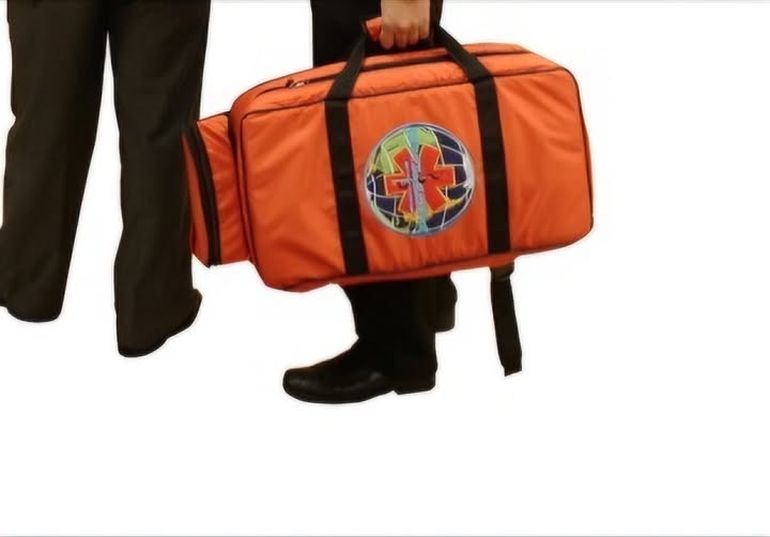 Imagen ilustrativa del bolso extraviado publicada por los Bomberos Voluntarios de Allen. 