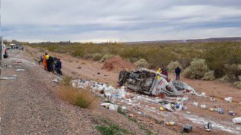 un adolescente murio en violento choque frontal en la ruta 7