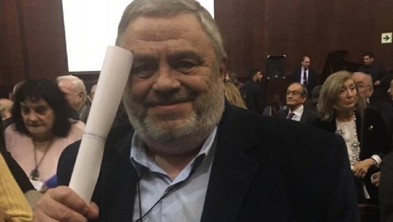 Doctor Augusto Ciruzzi, gran conocedor de la historia de la ciudad 