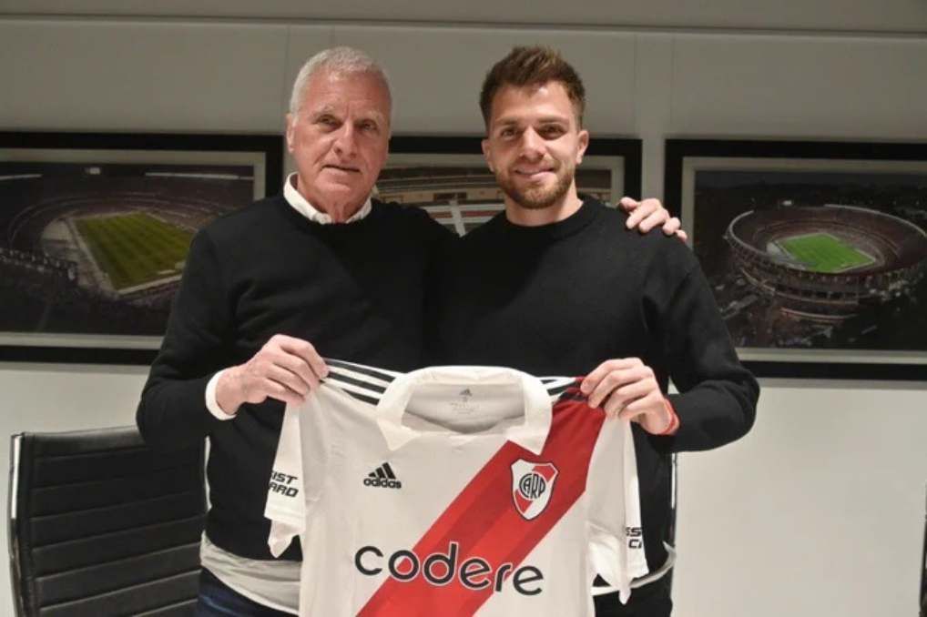 Ponele la firma: el cipoleño Centurión se queda en River hasta 2025