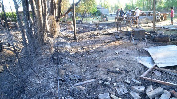 Seis hectáreas de chacras arrasadas por un incendio