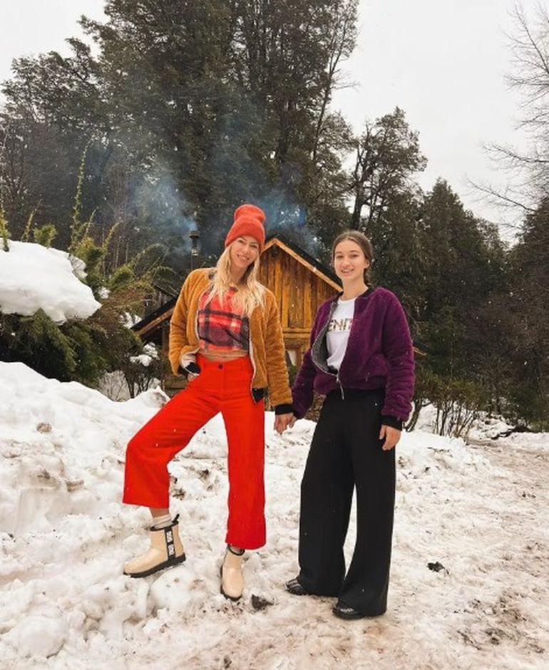 Nicole Neumann y su hija Indiana Cubero