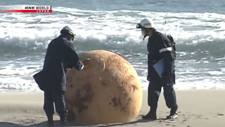 Se terminó el misterio sobre la gran bola japonesa