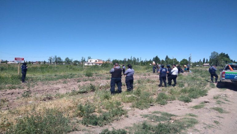 Gran despliegue policial por temor a una toma de tierras