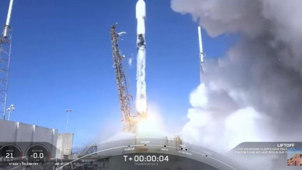 Así fue el lanzamiento del satélite argentino desde Cabo Cañaveral