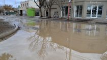 La ciudad sufre la acumulación de agua en diversos barrios cada vez que llueve.