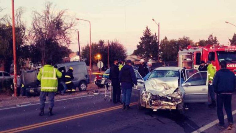Una joven perdió su embarazo de ocho meses tras un fuerte choque y está grave