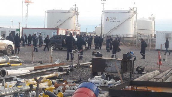 Balacera en yacimiento de Shell: 50 disparos y tres heridos