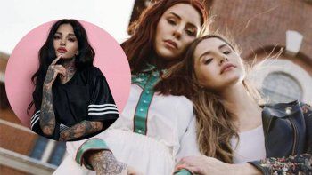 las hermanas tinelli le tiraron municion pesada a la influencer britanica