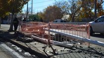 ARSA intervino sobre la calle Naciones Unidas por obstrucciones en el sistema cloacal.