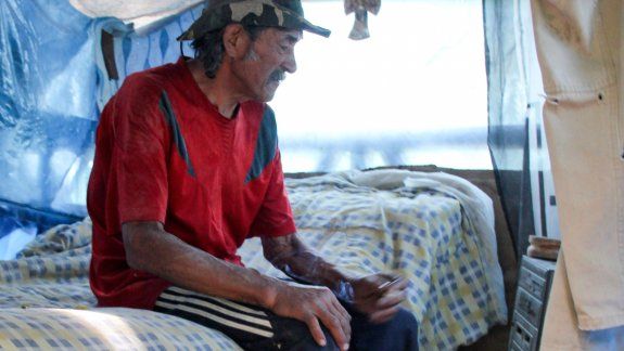 Fernández tiene 67 años y hace 12 vive en una chacra de la zona norte.