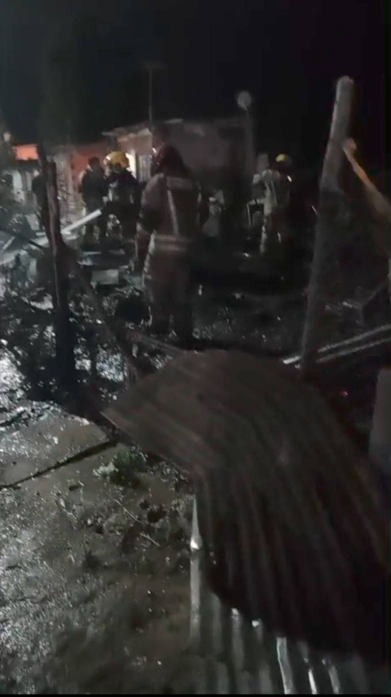 El primero de los siniestros ocurrió el jueves 9 de octubre, cerca de las 23:35, en una vivienda del barrio 10 de Febrero.