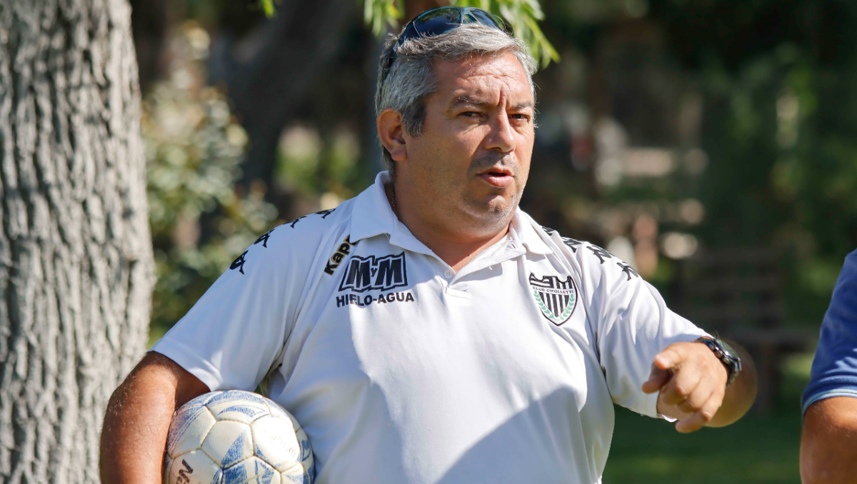 Cipolletti tiene en Marcelo Bastías a su máximo referente dirigencial en el fútbol.&nbsp;