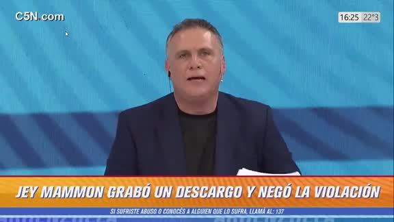 En Argenzuela, Jorge Rial mostró el repudiable mensaje que recibió Jey Mammón.&nbsp;
