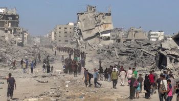 tension en gaza: enfrentamientos entre fuerzas de hamas y clanes rivales en medio del alto el fuego