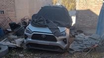 El vehículo fue encontrado rápidamente gracias al GPS. Foto: Gentileza.