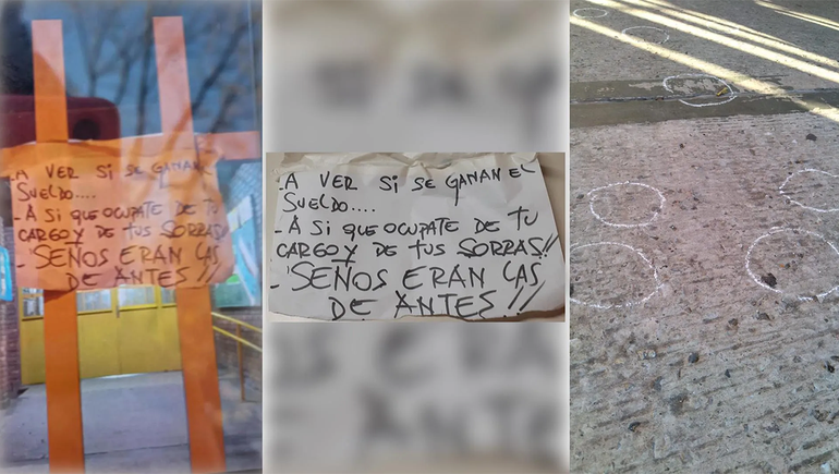 Seños eran las de antes: la intimidatoria nota que apareció en una escuela