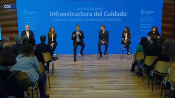 Sergio Massa encabezó los anuncios de Infraestructura del Cuidado, para fortalecer y ampliar derechos en la Argentina.