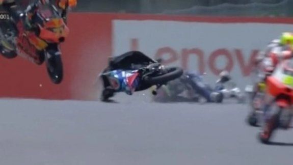 Un joven piloto de motociclismo murió tras un brutal accidente