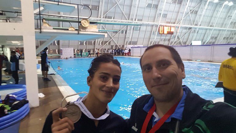 Lola Cantera sumó bronce en el Sudamericano